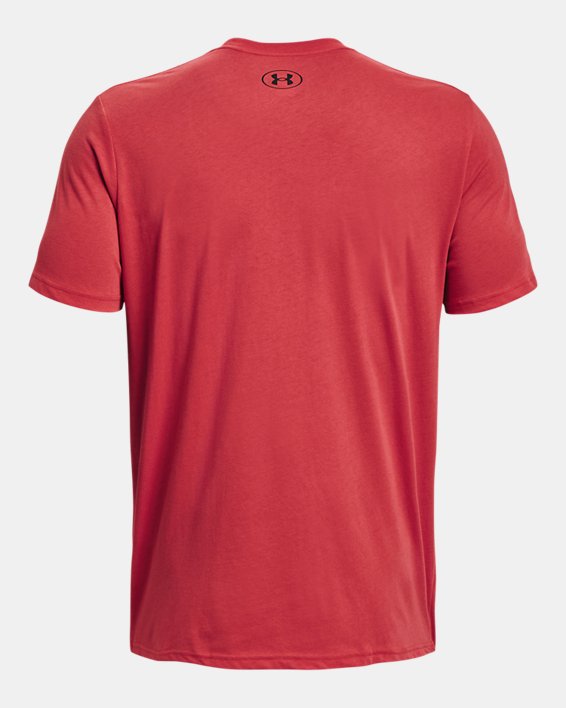 Men's UA Multi-Color Lockertag Short Sleeve, Red, pdpMainDesktop image number 5